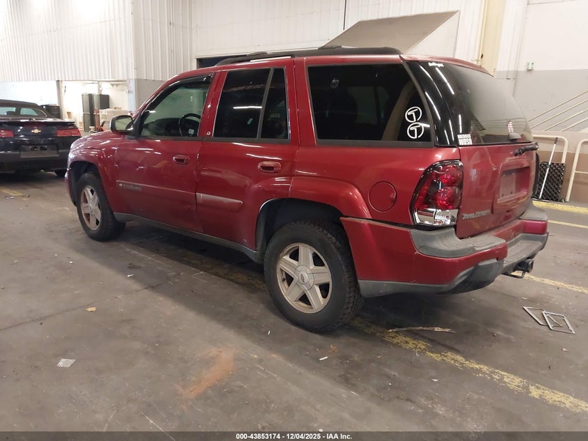 1GNDT13S122127964 2002 CHEVROLET TRAILBLAZER photo no. 3