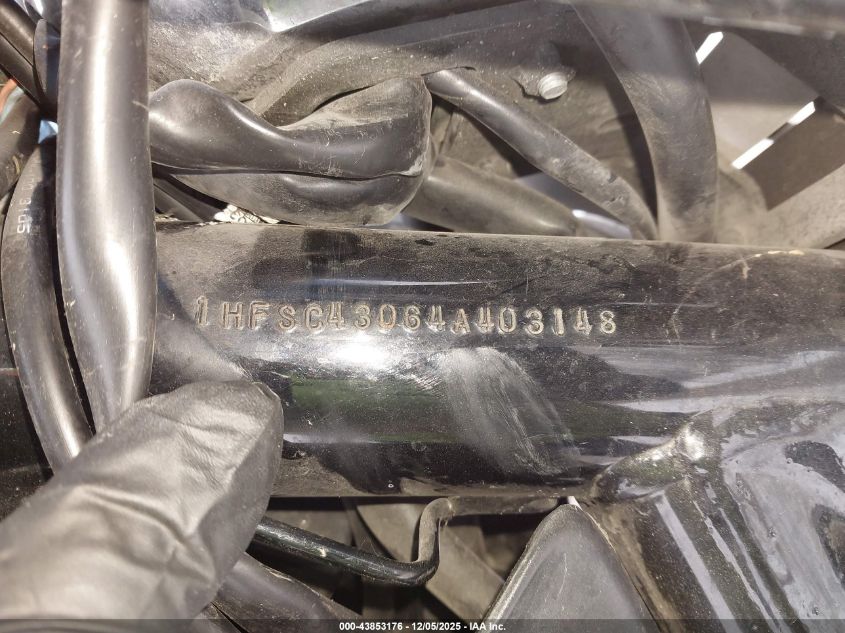 2004 Honda Vt1100 C2 VIN: 1HFSC43064A403148 Lot: 43853176