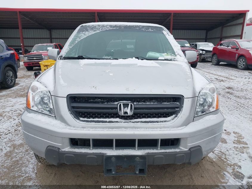 2004 Honda Pilot Ex-L VIN: 2HKYF18564H605348 Lot: 43853207
