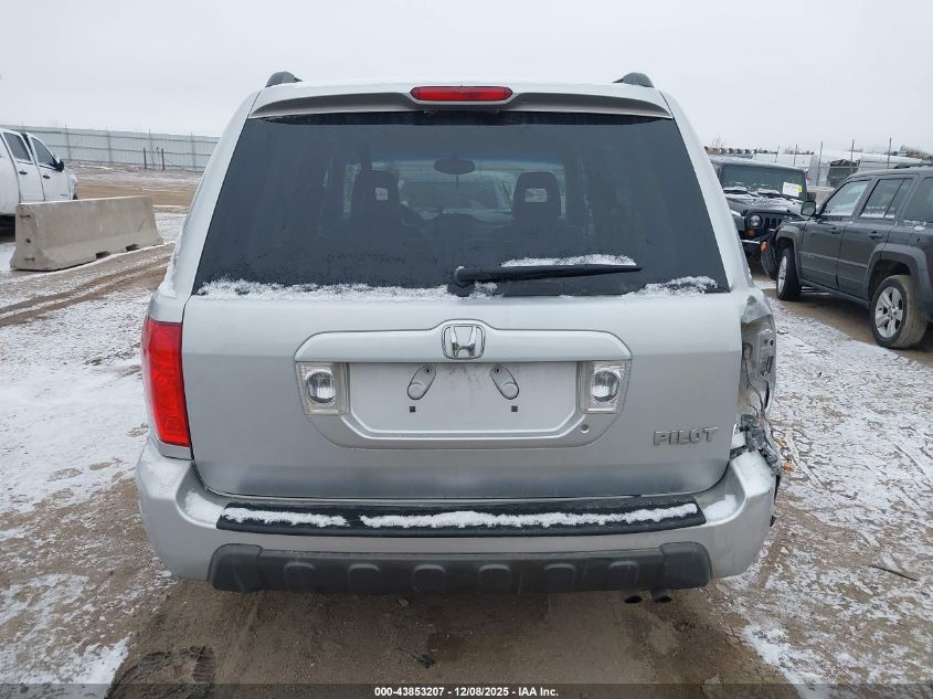 2004 Honda Pilot Ex-L VIN: 2HKYF18564H605348 Lot: 43853207