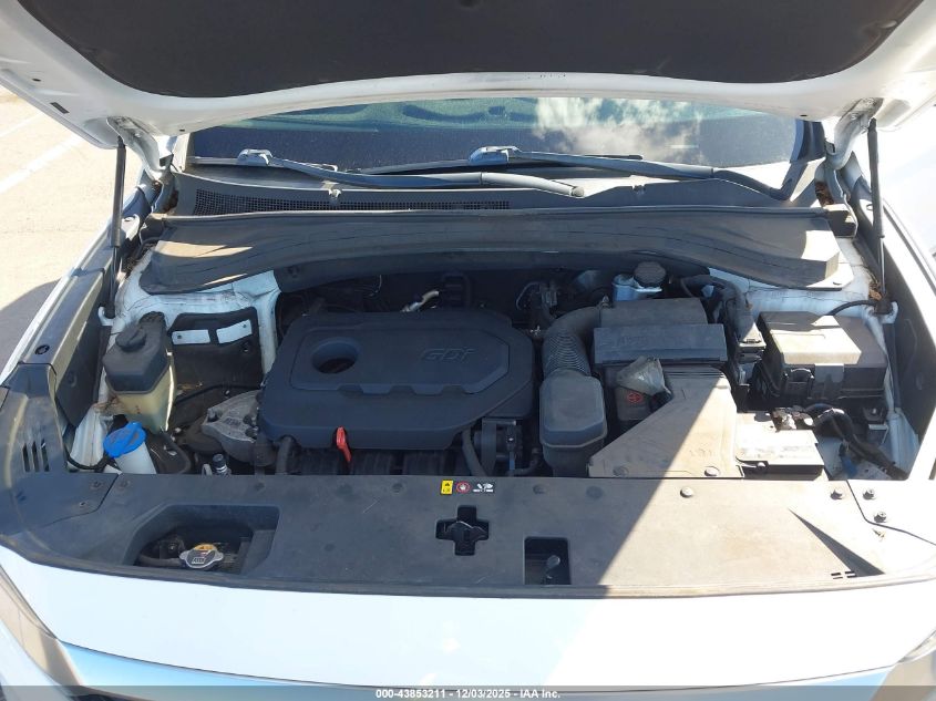 2019 Hyundai Santa Fe Se VIN: 5NMS23AD0KH031760 Lot: 43853211