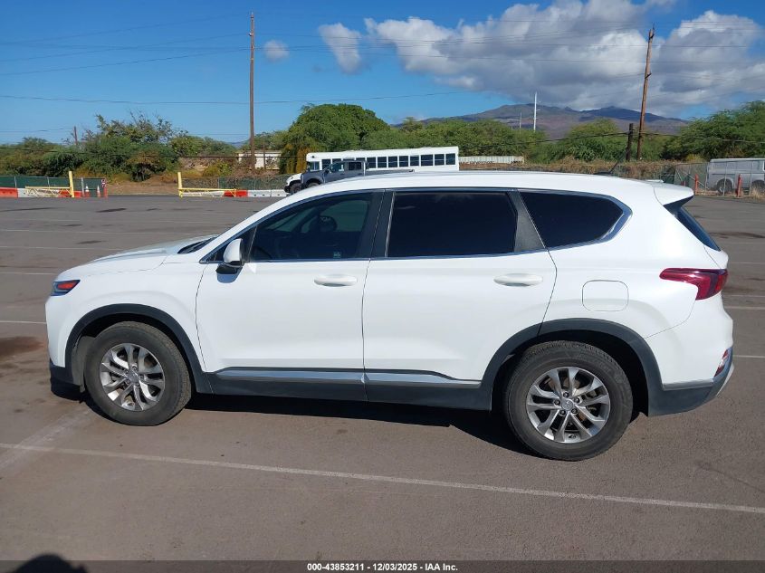 2019 Hyundai Santa Fe Se VIN: 5NMS23AD0KH031760 Lot: 43853211