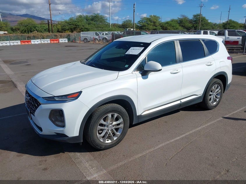 5NMS23AD0KH031760 2019 HYUNDAI SANTA FE photo no. 2