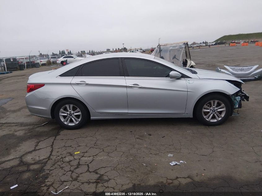 2013 Hyundai Sonata Gls VIN: 5NPEB4AC4DH780500 Lot: 43853235