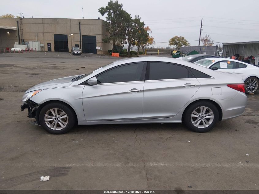 2013 Hyundai Sonata Gls VIN: 5NPEB4AC4DH780500 Lot: 43853235