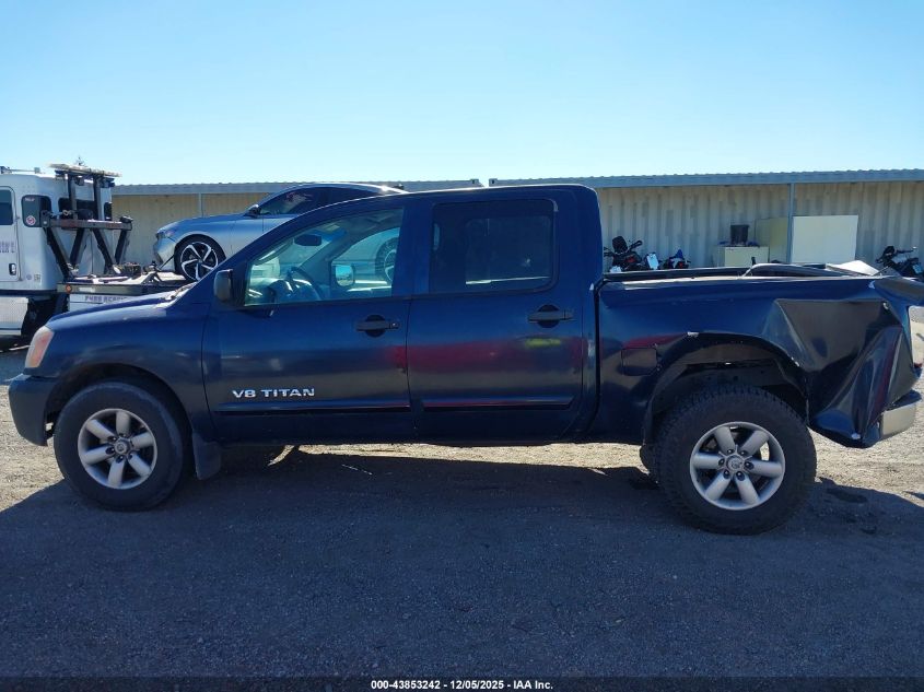 2008 Nissan Titan Se VIN: 1N6AA07D68N309655 Lot: 43853242
