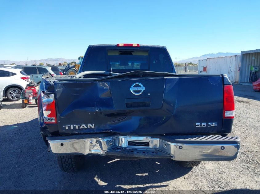 2008 Nissan Titan Se VIN: 1N6AA07D68N309655 Lot: 43853242