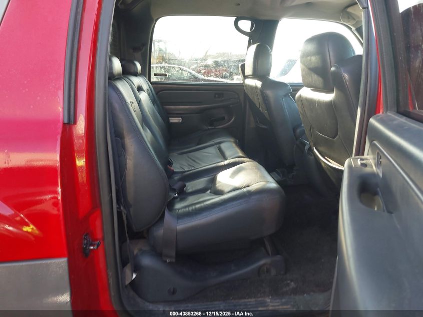 2002 Chevrolet Avalanche 2500 VIN: 3GNGK23G12G167213 Lot: 43853268