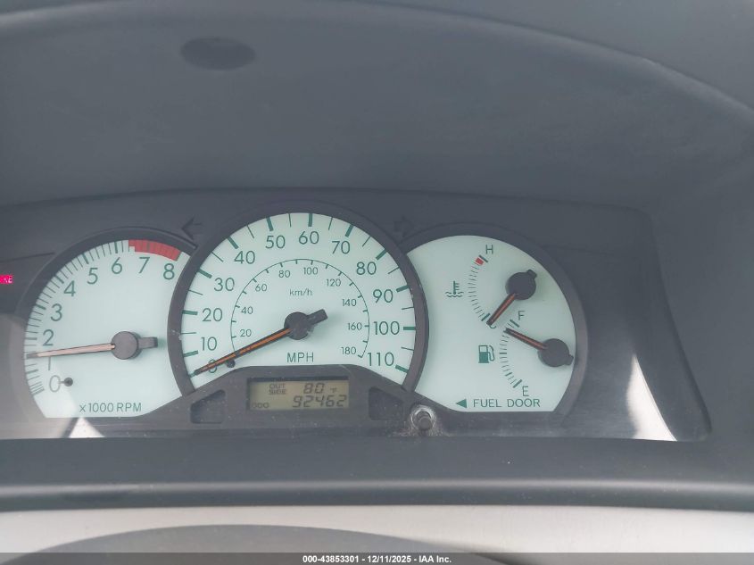 2003 Toyota Corolla Le VIN: 1NXBR32E53Z142734 Lot: 43853301