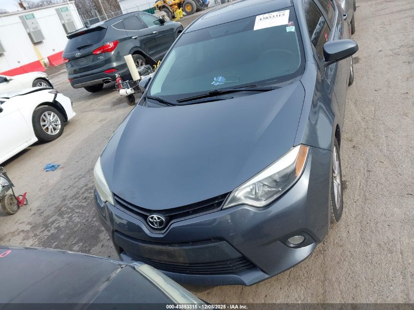 2014 Toyota Corolla Le Premium VIN: 2T1BURHE1EC157633 Lot: 43853315