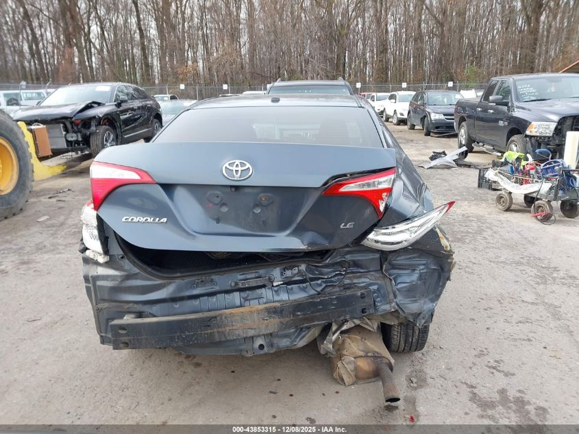 2014 Toyota Corolla Le Premium VIN: 2T1BURHE1EC157633 Lot: 43853315