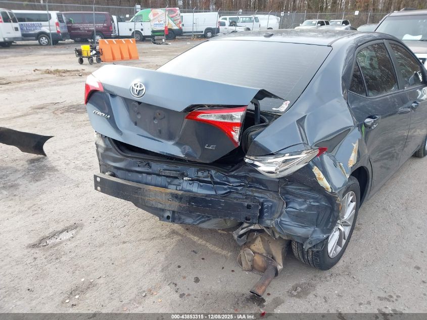 2014 Toyota Corolla Le Premium VIN: 2T1BURHE1EC157633 Lot: 43853315