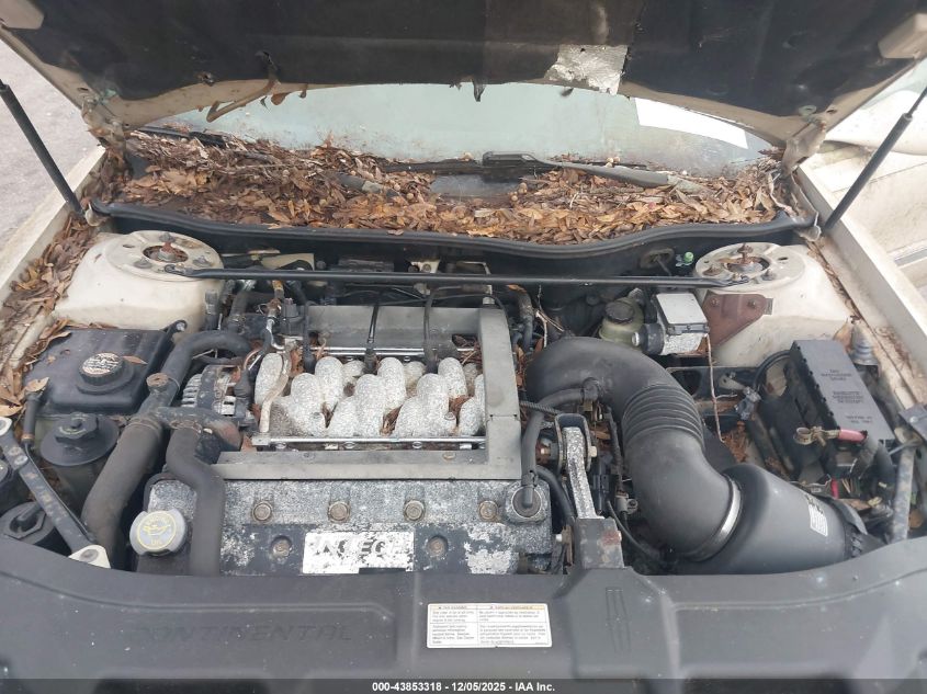 1999 Lincoln Continental VIN: 1LNHM97V1XY697540 Lot: 43853318