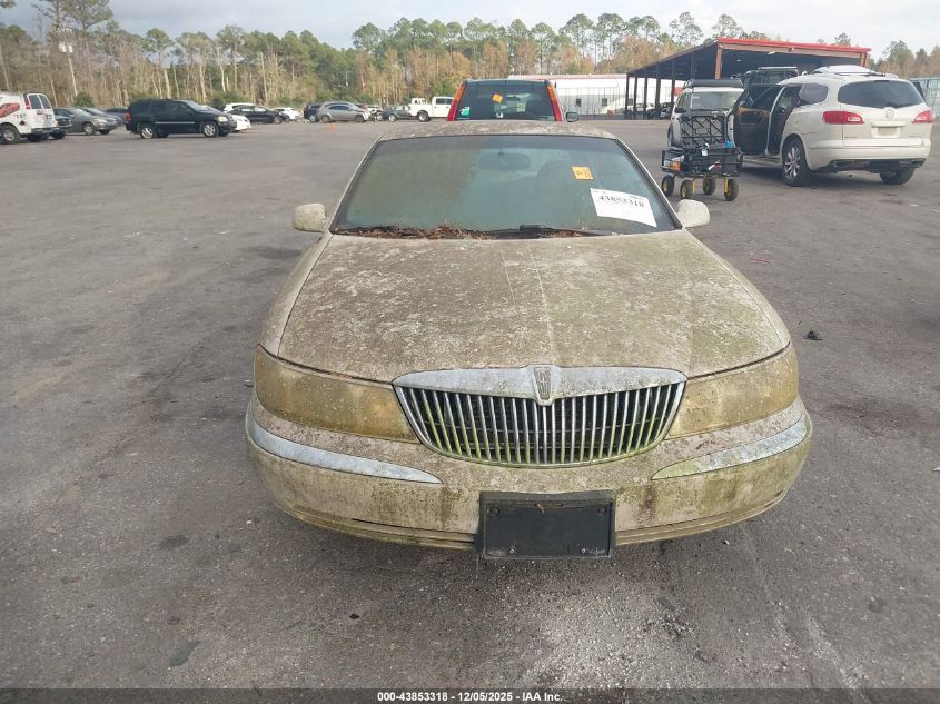 1999 Lincoln Continental VIN: 1LNHM97V1XY697540 Lot: 43853318