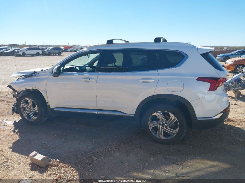 2021 Hyundai Santa Fe Sel VIN: 5NMS24AJ3MH341044 Lot: 43853327
