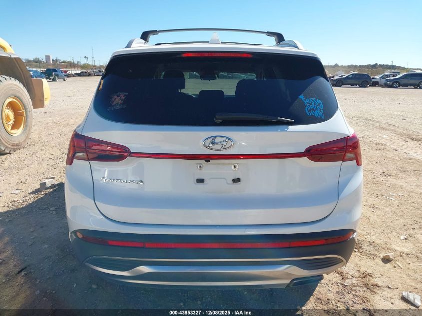 2021 Hyundai Santa Fe Sel VIN: 5NMS24AJ3MH341044 Lot: 43853327