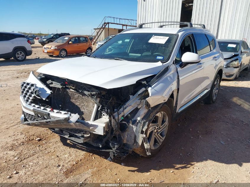 2021 Hyundai Santa Fe Sel VIN: 5NMS24AJ3MH341044 Lot: 43853327