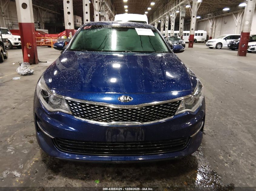 2017 Kia Optima Ex VIN: 5XXGU4L30HG170255 Lot: 43853329