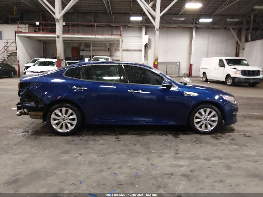 2017 Kia Optima Ex VIN: 5XXGU4L30HG170255 Lot: 43853329