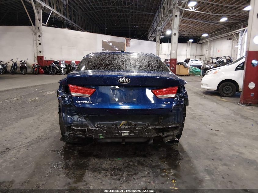 2017 Kia Optima Ex VIN: 5XXGU4L30HG170255 Lot: 43853329