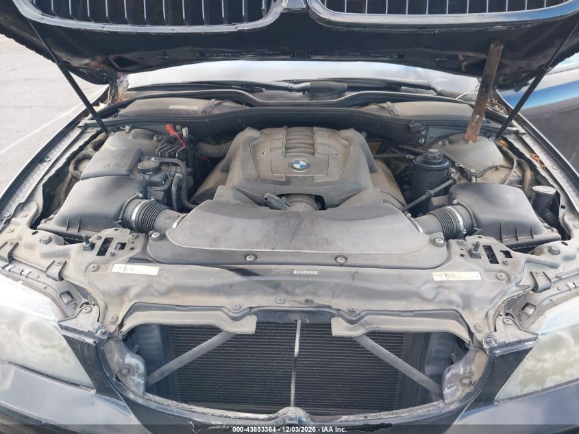 2007 BMW 750Li VIN: WBAHN83557DT71679 Lot: 43853364
