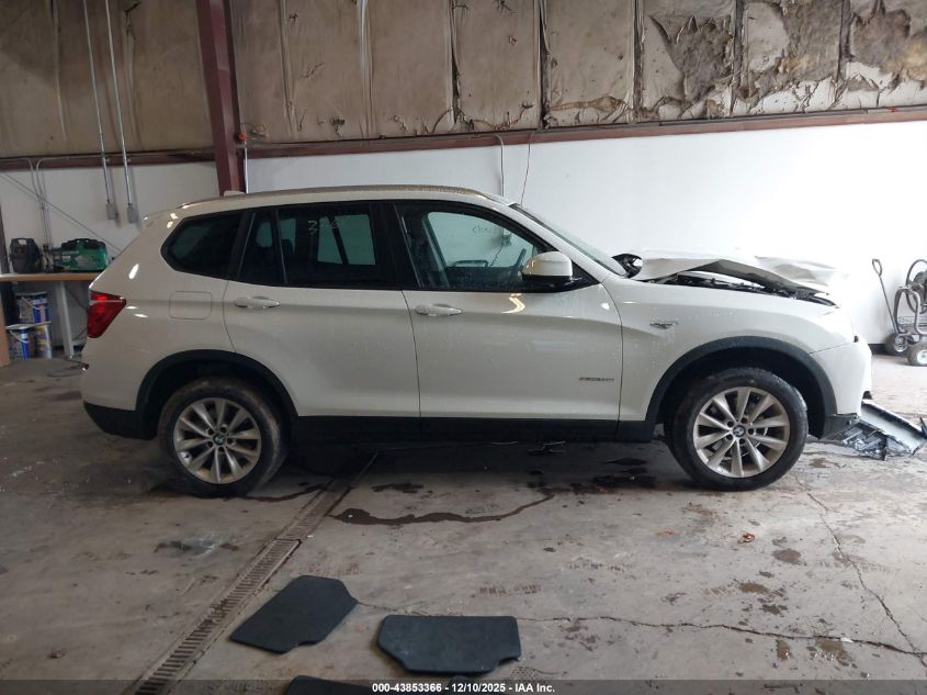2017 BMW X3 xDrive28I VIN: 5UXWX9C39H0W74044 Lot: 43853366