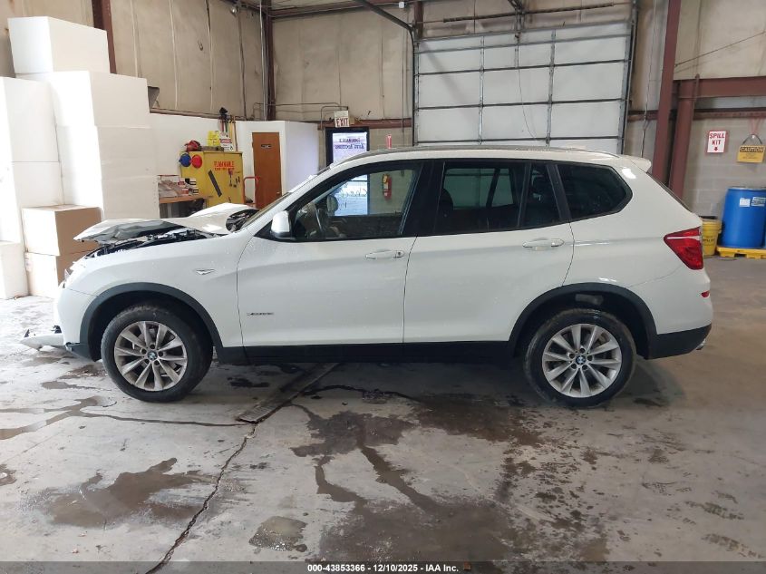 2017 BMW X3 xDrive28I VIN: 5UXWX9C39H0W74044 Lot: 43853366