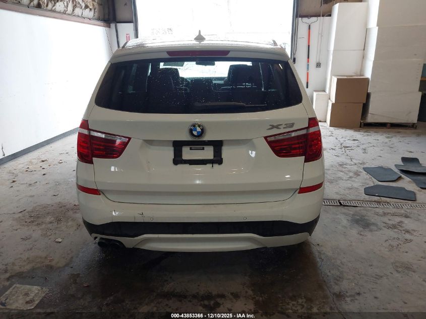 2017 BMW X3 xDrive28I VIN: 5UXWX9C39H0W74044 Lot: 43853366