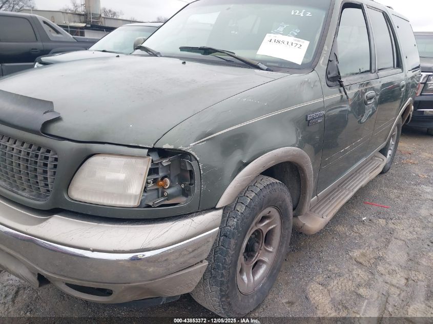 2000 Ford Expedition Eddie Bauer VIN: 1FMRU17L9YLB17776 Lot: 43853372