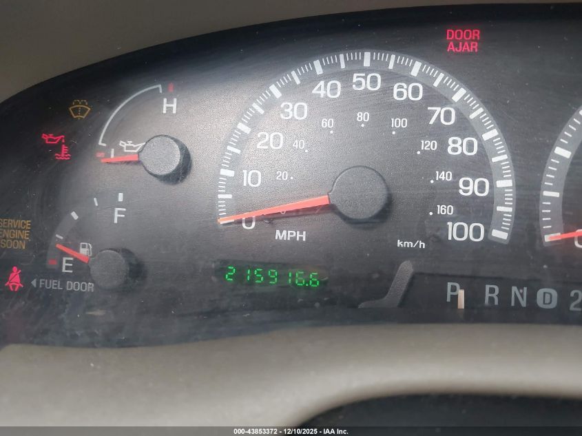 2000 Ford Expedition Eddie Bauer VIN: 1FMRU17L9YLB17776 Lot: 43853372