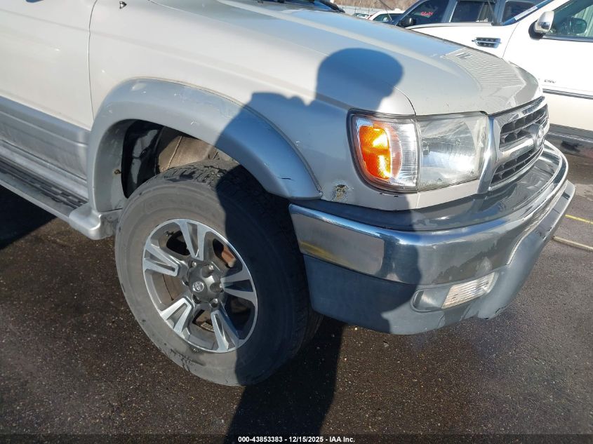 2000 Toyota 4Runner Limited VIN: JT3HN87R5Y0308773 Lot: 43853383