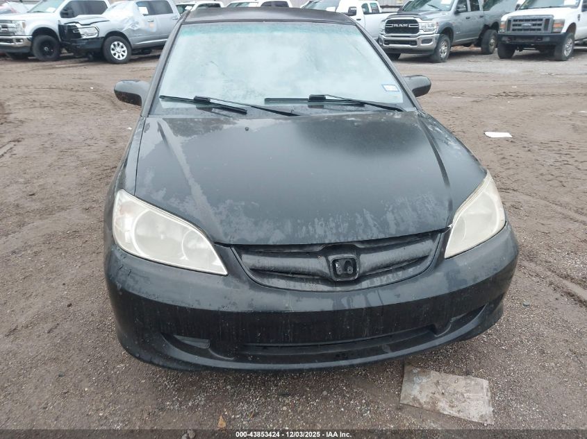 2004 Honda Civic Lx VIN: 2HGES15564H621532 Lot: 43853424