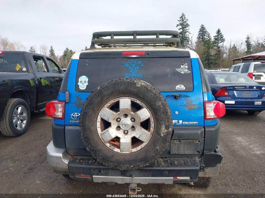 2007 Toyota Fj Cruiser VIN: JTEBU11F170066794 Lot: 43853449