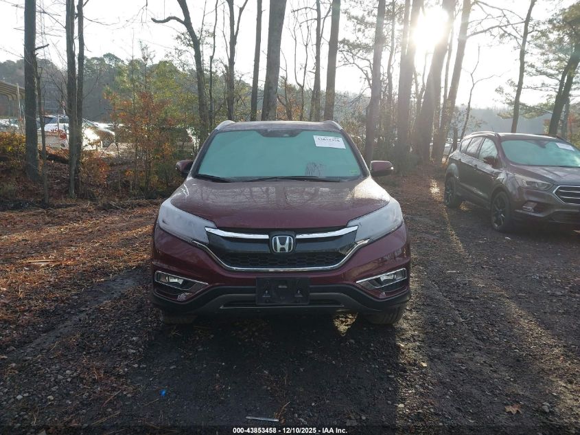 2016 Honda Cr-V Touring VIN: 5J6RM4H90GL122348 Lot: 43853458