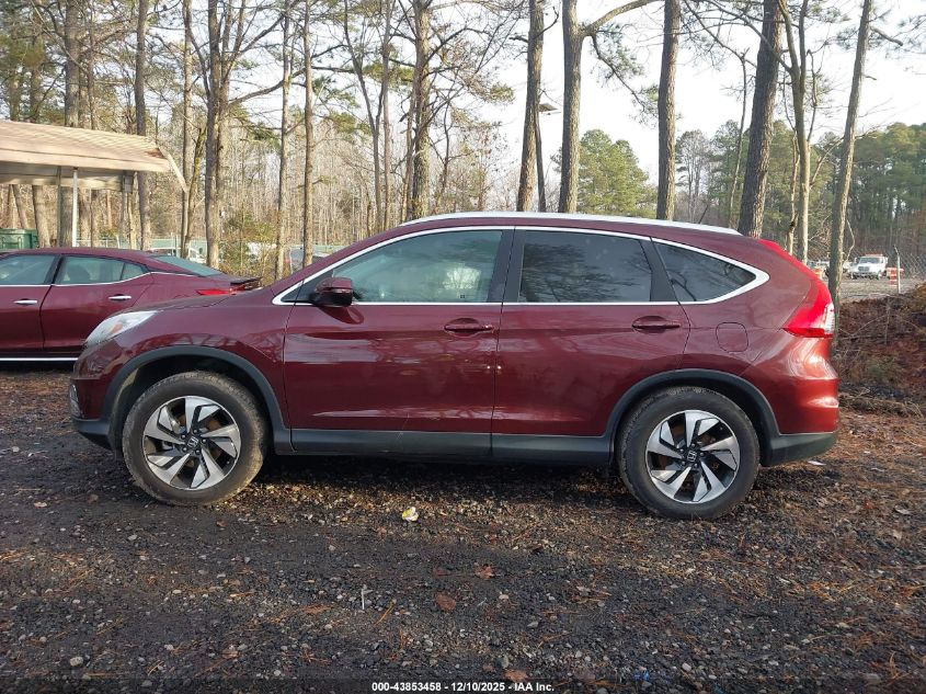 2016 Honda Cr-V Touring VIN: 5J6RM4H90GL122348 Lot: 43853458