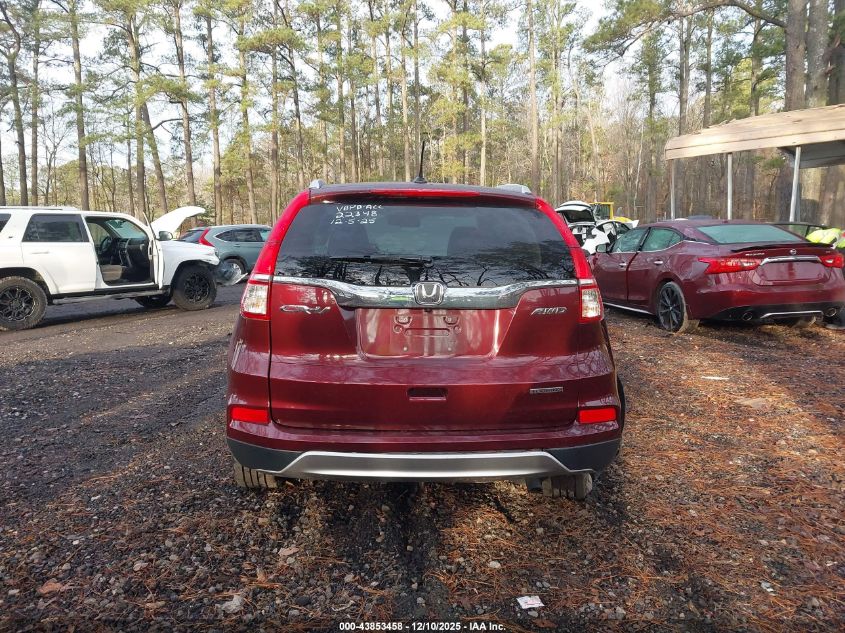 2016 Honda Cr-V Touring VIN: 5J6RM4H90GL122348 Lot: 43853458