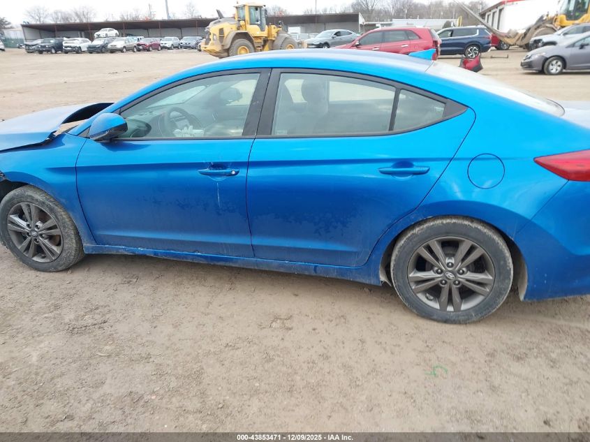 2017 Hyundai Elantra Se VIN: 5NPD84LF3HH186844 Lot: 43853471