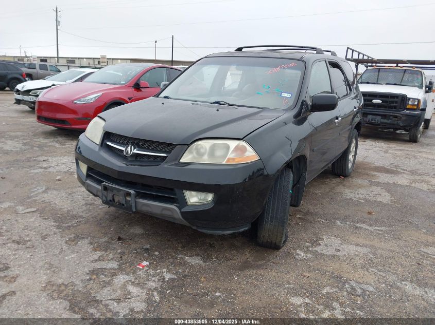 2002 Acura Mdx VIN: 2HNYD18602H507835 Lot: 43853505