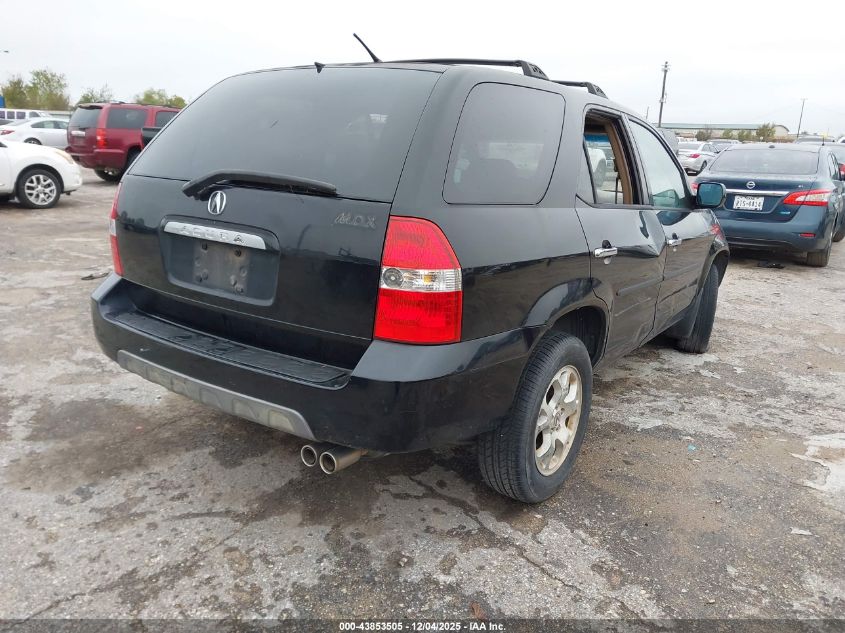 2002 Acura Mdx VIN: 2HNYD18602H507835 Lot: 43853505
