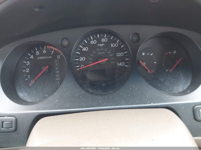 2002 Acura Mdx VIN: 2HNYD18602H507835 Lot: 43853505