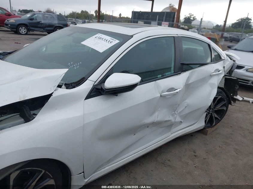 2018 Honda Civic Si VIN: 2HGFC1E58JH707602 Lot: 43853535