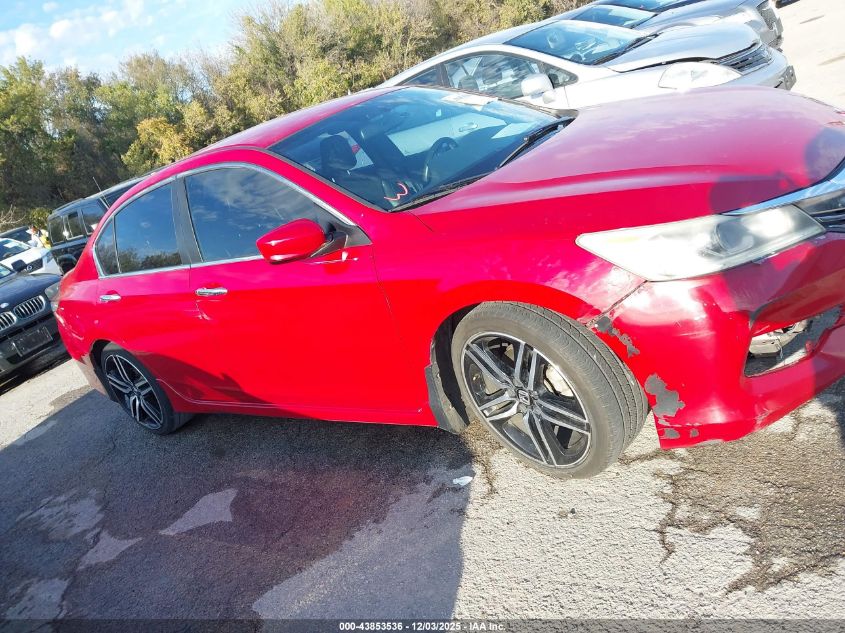 2016 Honda Accord Sport VIN: 1HGCR2F58GA210756 Lot: 43853536