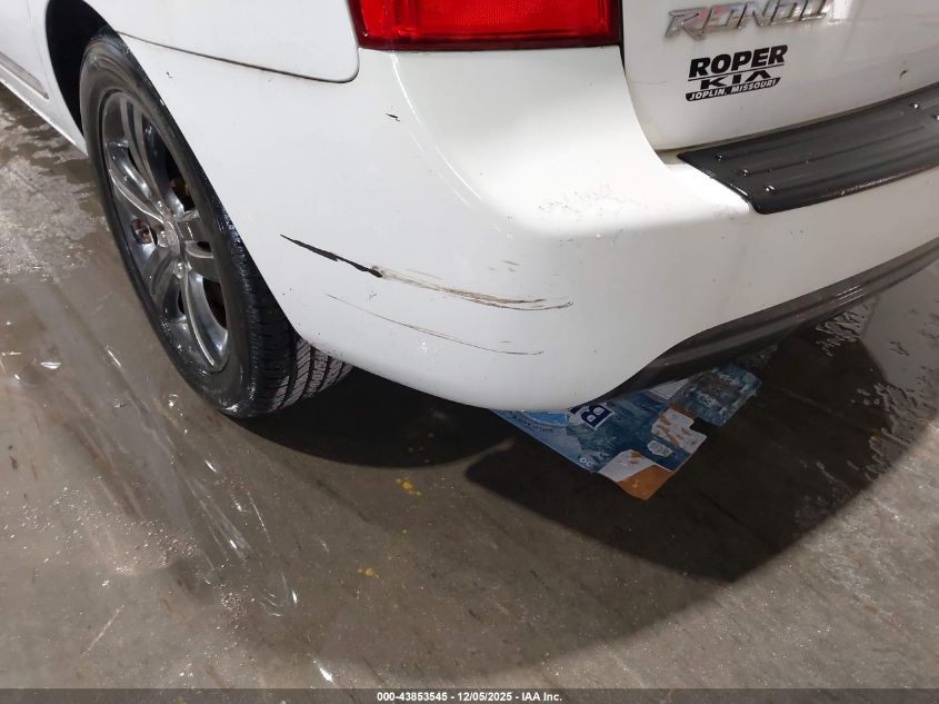 2007 Kia Rondo Ex V6 VIN: KNAFG526877121586 Lot: 43853545