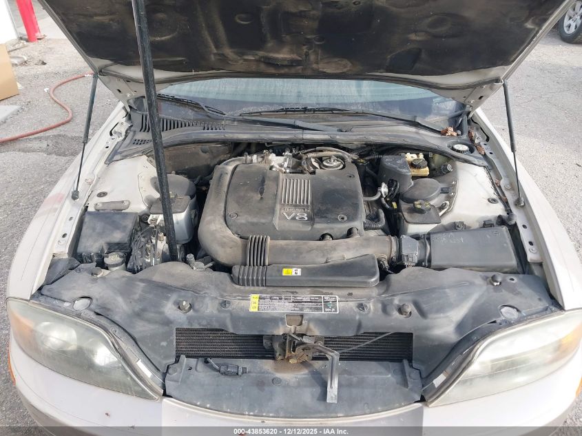 2001 Lincoln Ls V8 Auto VIN: 1LNHM87A01Y721292 Lot: 43853620