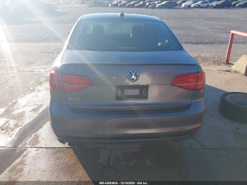 2016 Volkswagen Jetta 2.0T Gli Se VIN: 3VW5S7AJ9GM222606 Lot: 43853635