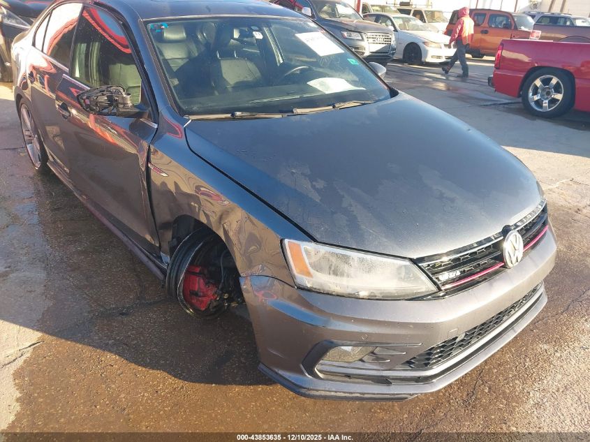 2016 Volkswagen Jetta 2.0T Gli Se VIN: 3VW5S7AJ9GM222606 Lot: 43853635