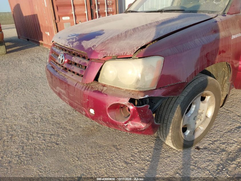 2005 Toyota Highlander Limited V6 VIN: JTEEP21AX50091947 Lot: 43853636