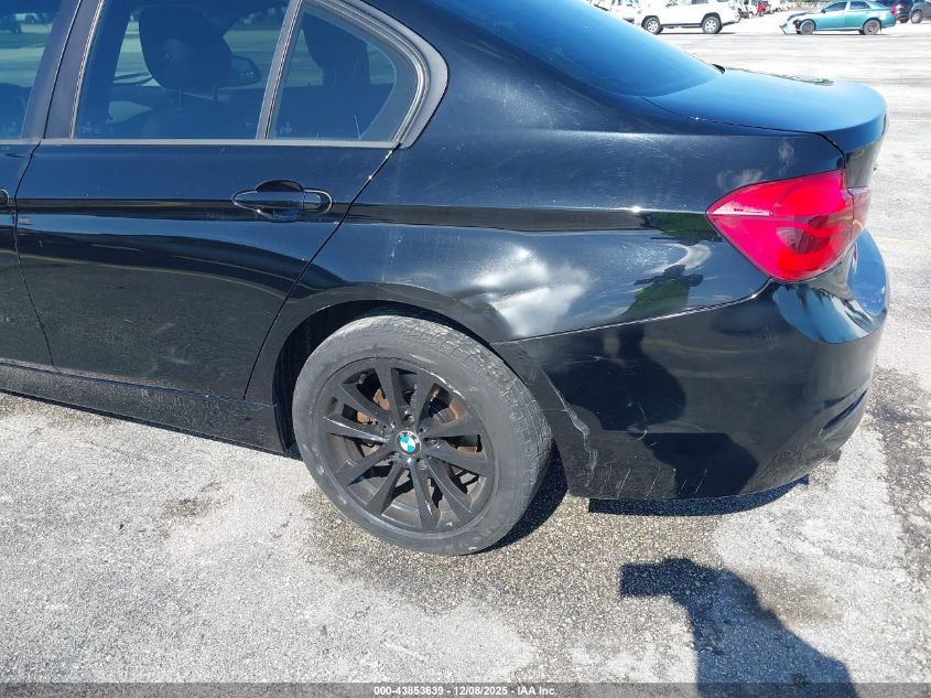 2017 BMW 320I xDrive VIN: WBA8E5G58HNU41454 Lot: 43853639