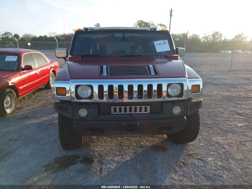 2005 Hummer H2 Suv VIN: 5GRGN23U85H128424 Lot: 43853645
