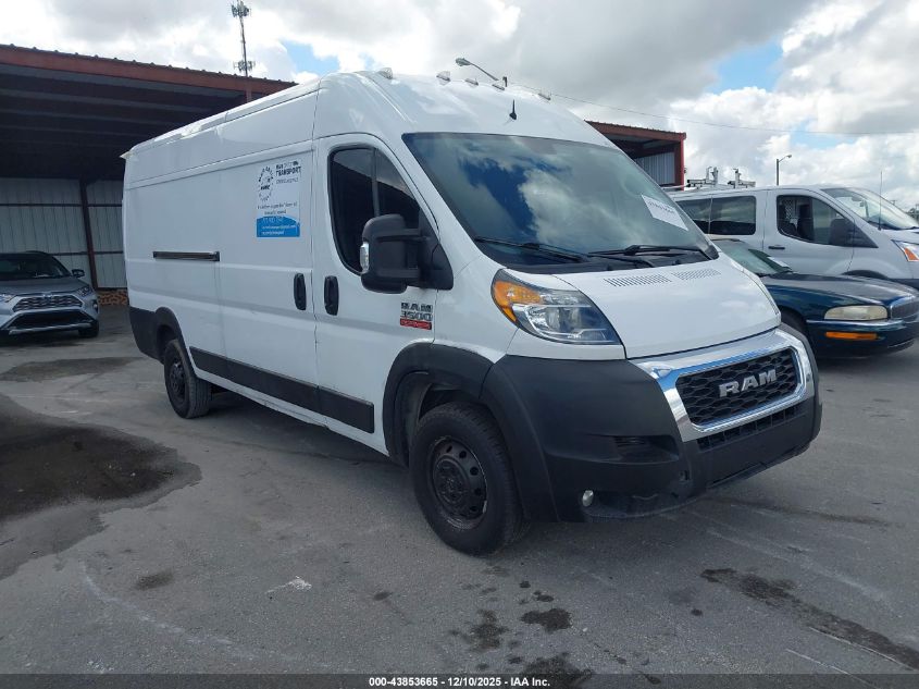 RAM PROMASTER 3500 CARGO VAN HIGH ROOF 159 WB EXT